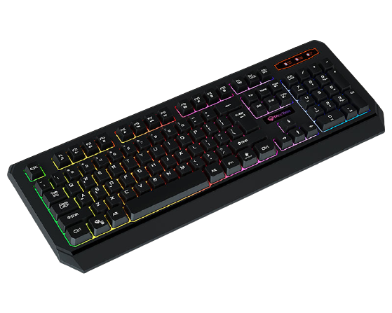 Meetion K9320 Rainbow Backlit Gaming Keyboard - USB / LED / Black