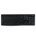 Logitech K270 Wireless Ergonomic Keyboard / USB Reciever Unifying / Spanish / Black 