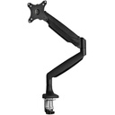Generic S100 - Articulating Pole Mount Single Monitor Bracket - up to 32" / VESA / Space Gray