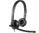 Logitech H570E Headset / USB / Black