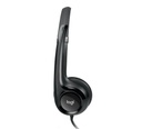 Logitech H390 Headset with Microphone / USB / In-Line Controls / Black 