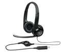 Logitech H390 Headset with Microphone / USB / In-Line Controls / Black 
