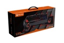 Meetion Combo Gamer - Headset , Mouse , Keyboard , Mouse Pad Pad / Black