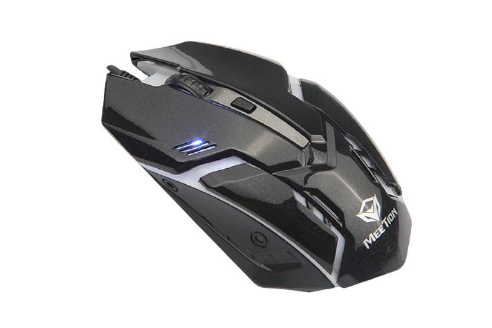 Meetion Mouse Gamer -  Backlit / 1600Dpi / USB / Black