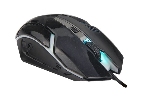 Meetion Mouse Gamer -  Backlit / 1600Dpi / USB / Black