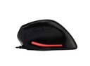 Meetion M380 USB Vertical Mouse - 4 Color BackLight / 2400dpi / Black