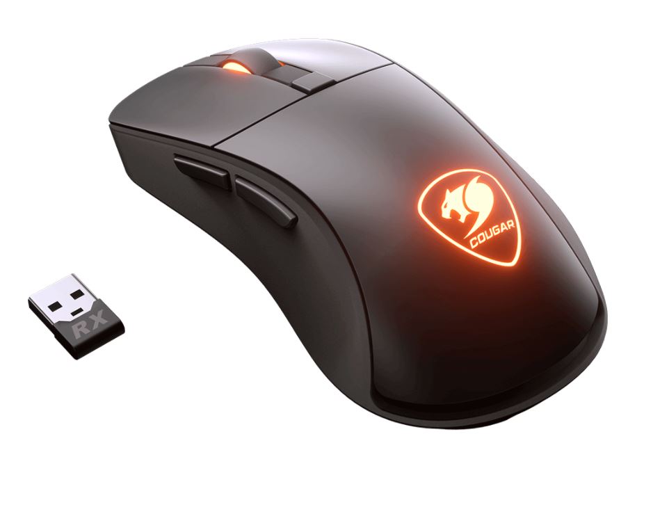 Cougar Surpassion RX Gaming Mouse / RGB / 7200 DPI / Black