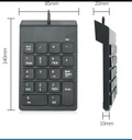 Generic Numeric Keypad - USB Connection / Black