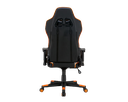 Meetion Adjustable Backrest 180° Gaming Chair - Black / Orange
