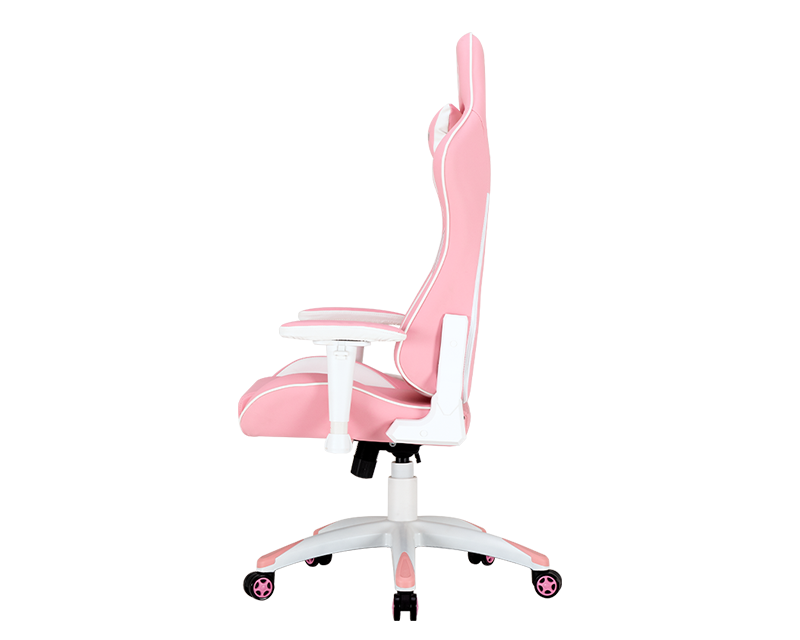 Meetion MT-CHR16 Gaming Chair - White / Pink