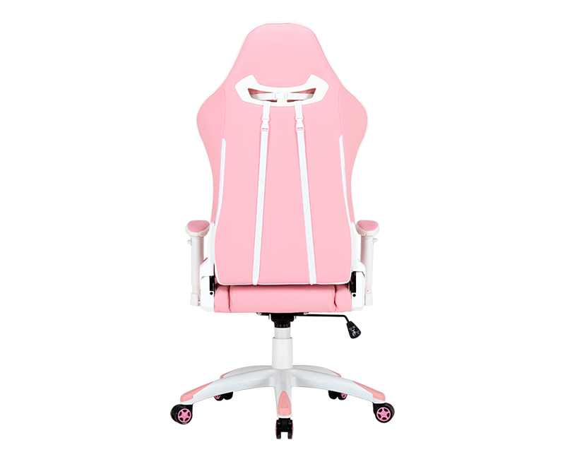 Meetion MT-CHR16 Gaming Chair - White / Pink