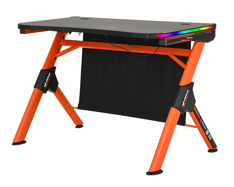 Meetion MT-DSK20 Desk Gaming RGB Led Light - Black / Orange