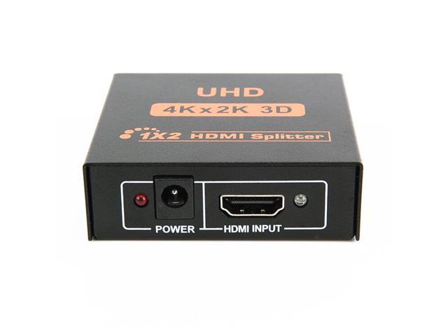 Generic HDMI Splitter 1-to-2 / Black