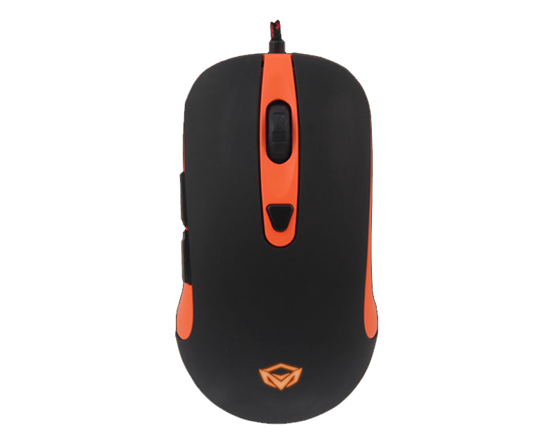 Meetion GM30 Mouse Gaming - 5+1 Buttons / RGB / 4000Dpi / Cable 1.8m / Pro Gaming Optical Sensor / Black