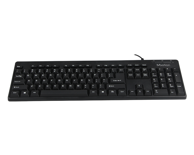 Meetion K100 Standard Keyboard - USB / Black