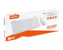 Meetion Mini4000 Wireless Multimedia Combo - Mouse &amp; Keyboard / for SmartTV, TVBox / Android / Windows / White