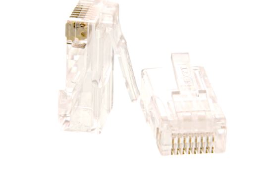 Nexxt Modular Connectors Cat.5e / Cat.6 / RJ45 / Transparent