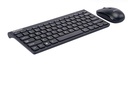 Meetion Mini4000 Wireless Multimedia Combo - Mouse &amp; Keyboard / for SmartTV, TVBox / Android / Windows / Black