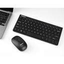 Meetion Mini4000 Wireless Multimedia Combo - Mouse &amp; Keyboard / for SmartTV, TVBox / Android / Windows / Black