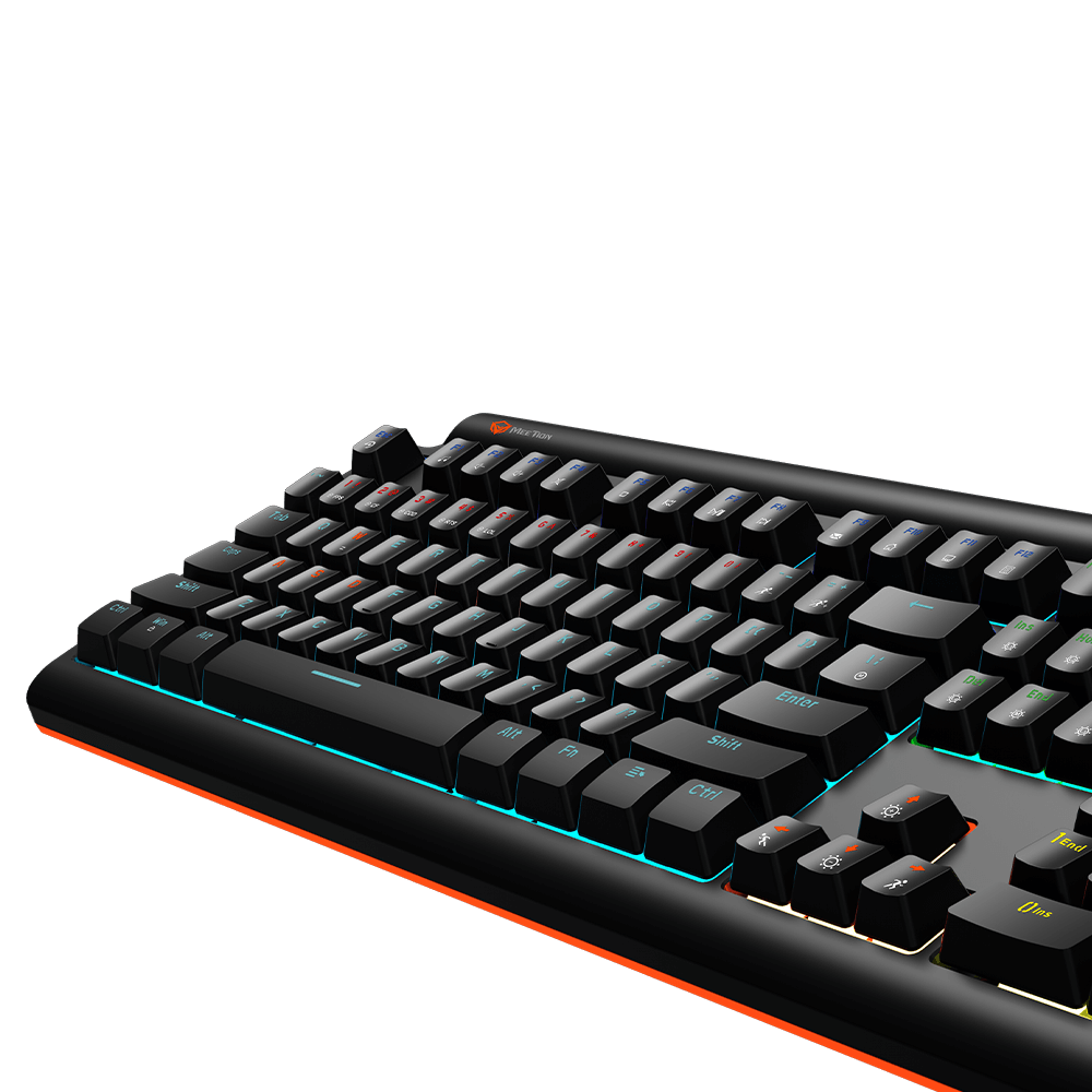 Meetion MK600RD RGB  Mechanial Gaming Keyboard -  RED Switch / USB / LED / Black