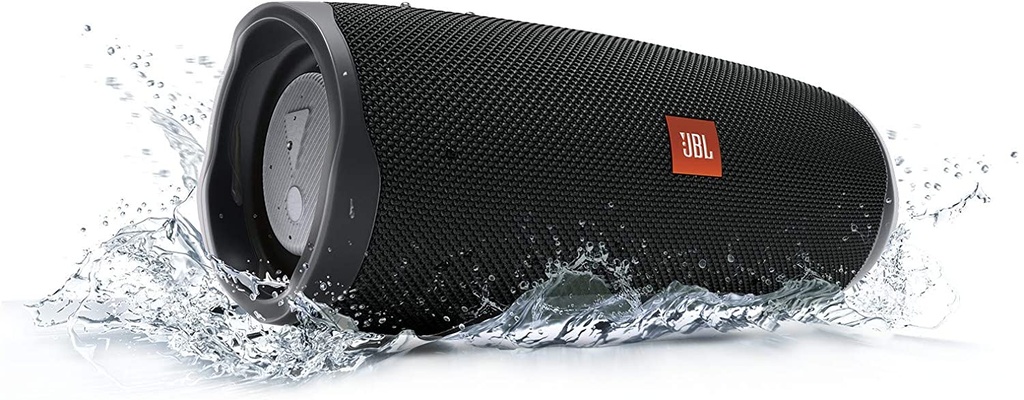 JBL Charge4 Waterproof Portable BlueTooth Speaker - Bat 7500mAh / USB / Black