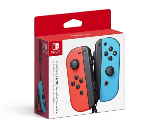 Nintendo Switch Joy-Con (L)/(R) - Neon Red / Neon Blue