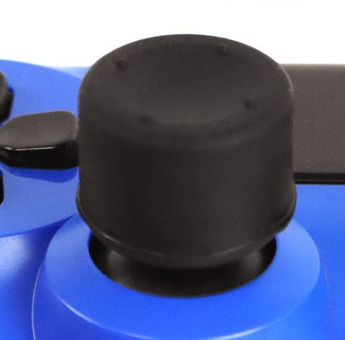PanamaGames W8P9 Rubber Protector Cover for Analogue JoyStick on controllers - Gaming Accesories compatible with Switch &amp; PS4 / Black