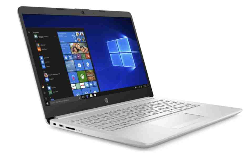 HP Notebook - 14-dk1022wm / AMD Ryzen 3 3250U / 4GB RAM / 128GB M.2 SSD / Windows 10 Home in S mode