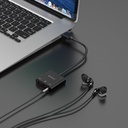 ORICO SKT3 USB Sound Adapter - Mic &amp; Headset / Black