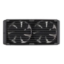 EVGA 240 Cooling System  - Led RGB / 1 x 120mm Fans / Socket LGA115X, 12XX, 20XX, AMD / Black  