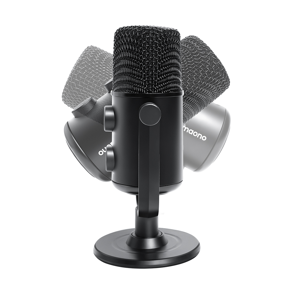 Maono FairyLite AU-902 Podcast Microphone / USB / Black 