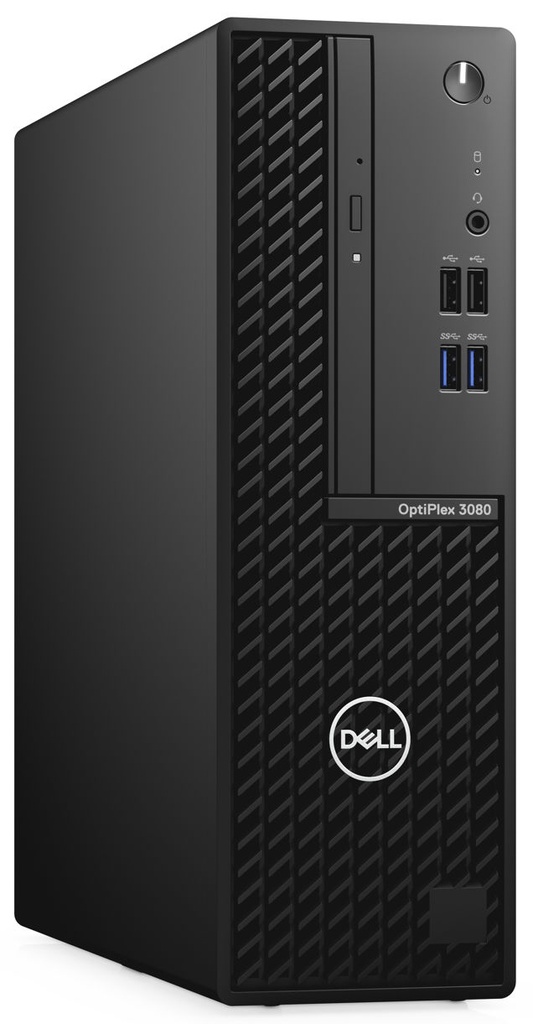 Dell OptiPlex 3080 SFF Desktop PC / Intel Core i3-10100 / 4GB RAM / 1TB / Win10 Pro / Spanish / Black 