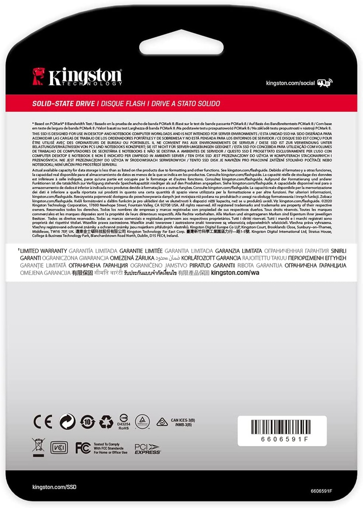 Kingston SNVS/500G - NVMe M.2 / 500GB / 2100MB/s Read / 1700MB/s Write / PCIe Gen3  