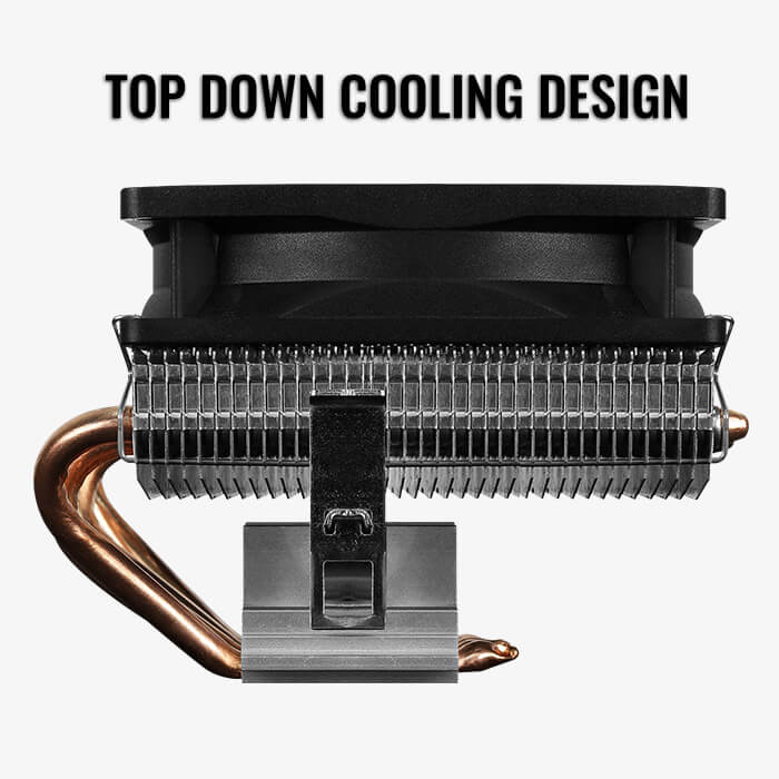 AeroCool AirFrost4 RGB CPU Cooling Fan - for Intel and AMD