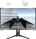 MSI Optix MAG272CRX Curved Gaming Monitor / 27&quot; / FHD 1920x1080 / 240Hz / 2x HDMI / DP / FreeSync / Black  