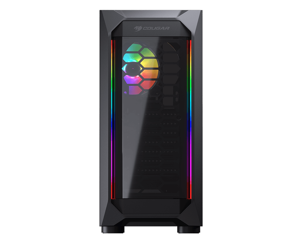 Cougar MX410-T Gaming Case / RGB / Black 