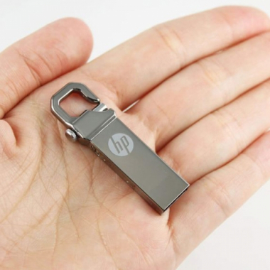 HP v250w 4GB USB Flash Drive Memory - Gray