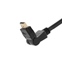 XTech XTC-610 - HDMI male to HDMI male cable with pivoting and swivel connectors / 3m / Black