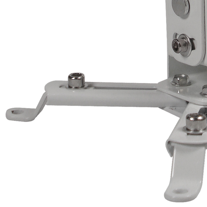 Klip KPM-580W - Universal Projector Ceiling Mount - Up To 22 Pounds / White