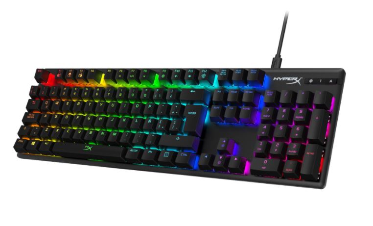 HyperX Alloy Origins Mechanical Gaming Keyboard -  Anti-Ghosting / Cherry MX / Aluminum body / USB / Spanish