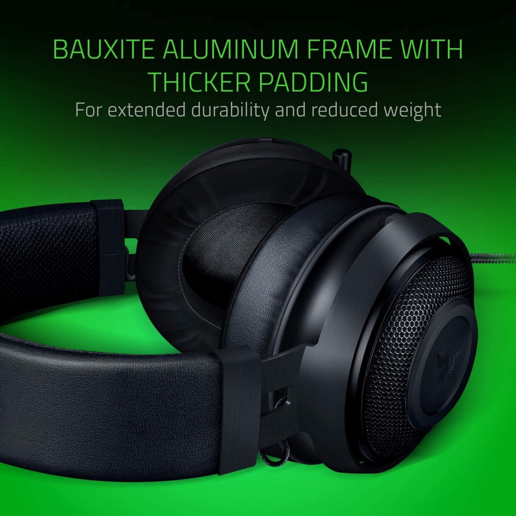 Razer Kraken Wired Gaming Headset / USB / Black