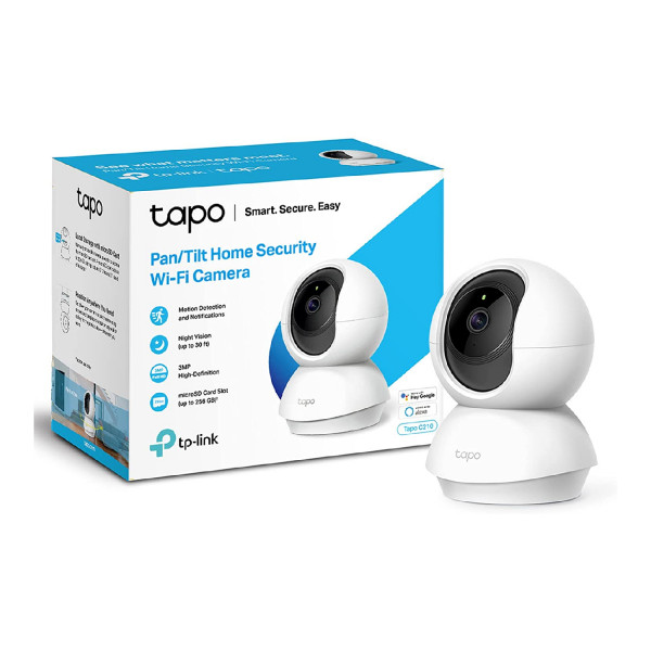 TPLINK Tapo C210 2K Pan &amp; Tilt Home Security WiFi Camera