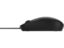 HP 125 Wired Mouse - Black