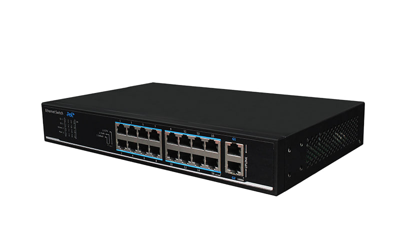 UTEPO UTP1218-PSB150 16+2 RJ45 POE Switch