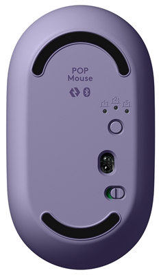 Logitech 910-006544 Wireless Mouse POP / Bluetooth / 2.4GHz / Violet