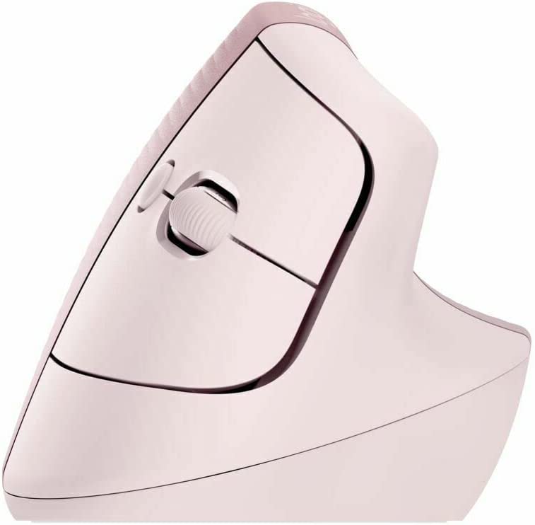 Logitech Lift Vertical Wireless Mouse/ Ergonómico / 2.4GHz / Pink