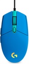 Logitech G203 - LightSync Wireless Gaming Mouse / USB / RGB / Blue