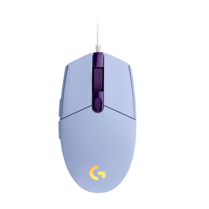 Logitech G203 - LightSync Wireless Gaming Mouse / USB / RGB / Lilac