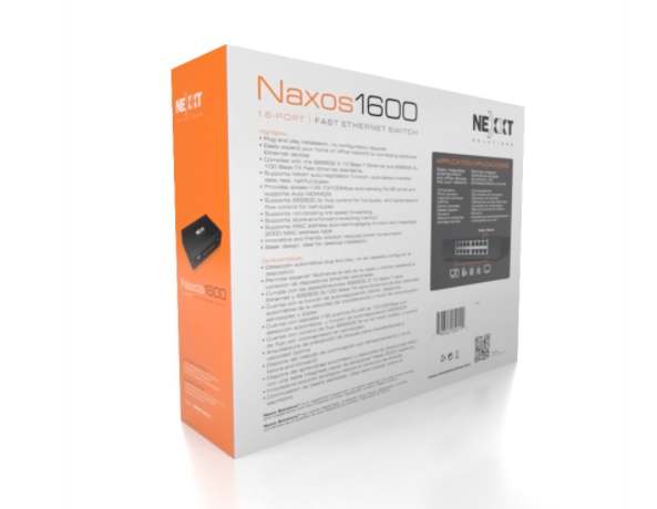 NEXXT NAXOS1600 - Switch 16 Ports / Black