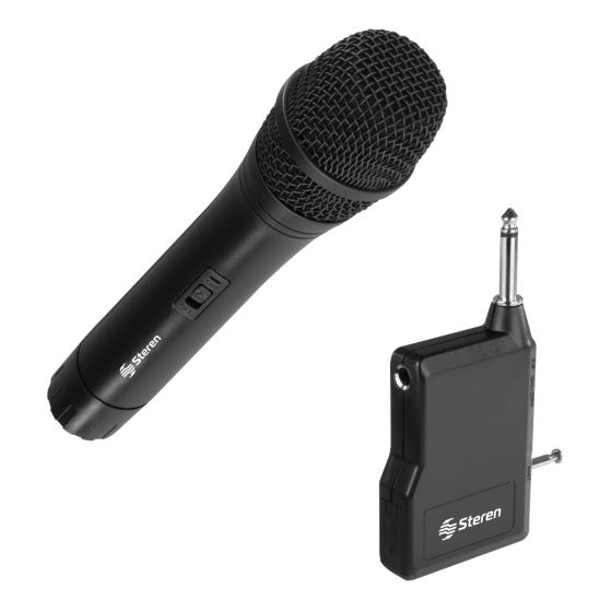 Steren MIC-285 Wireless Microphone - 1/4&quot; Mono